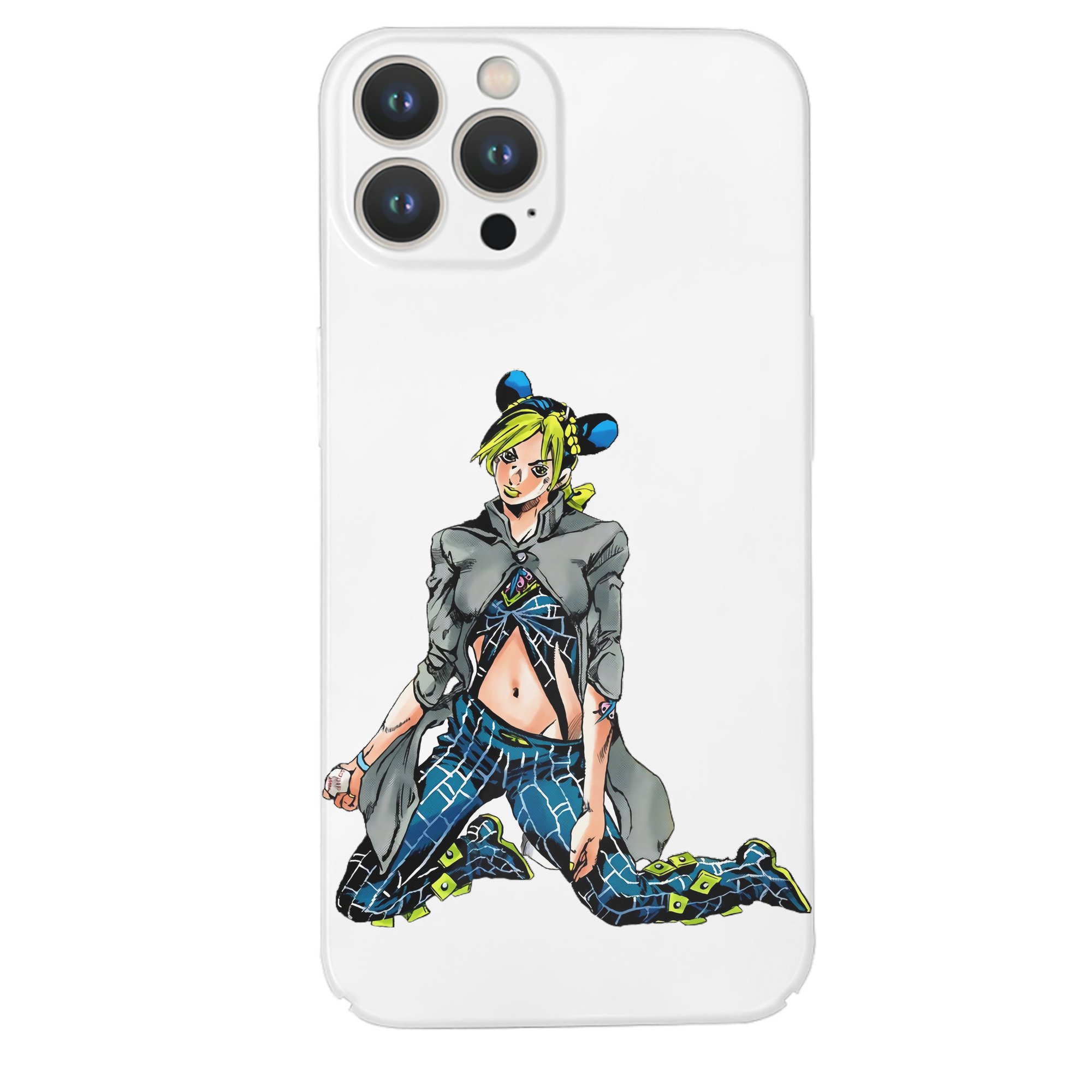 （画像用） "ジョジョの奇妙な冒険 くうじょう ジョリーン JoJo's Bizarre Adventure Jolyne Cujoh " 【iPhone 14シリーズ対応】ハードケース